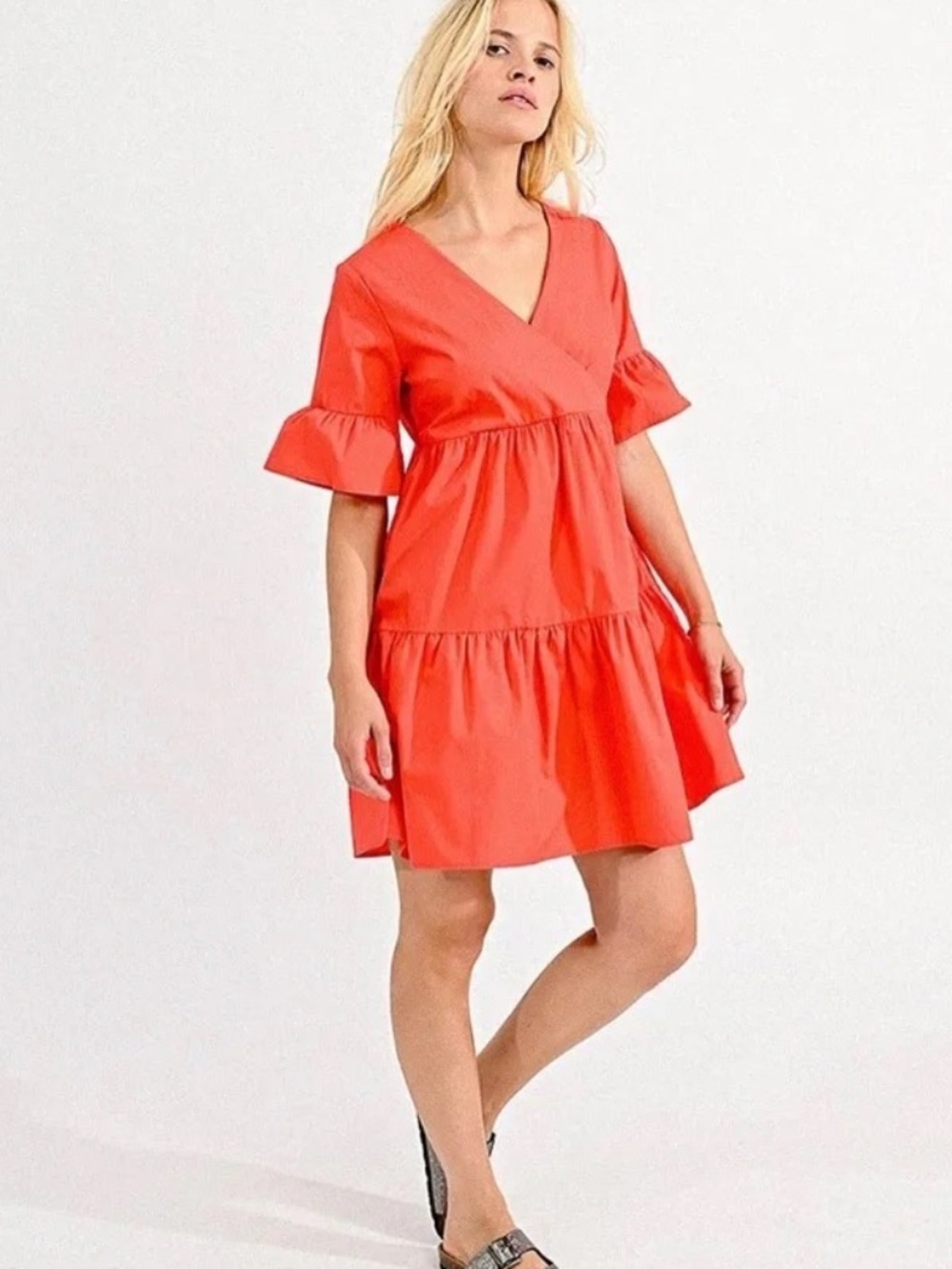 NWT HOLIDAY, VACATION & SUMMER READY Boutique Molly Bracken Babydoll Dress (Lg0